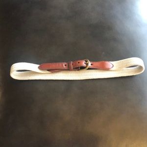 Lands End Brown & Beige Belt